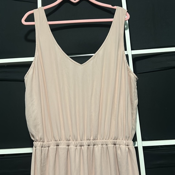 Show me your mumu Elegant Blush Maxi Dress Size XX-LARGE - Picture 4 of 4